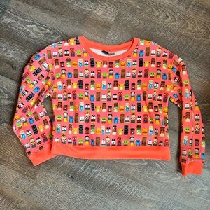 Disney Pink Character Sweatshirt